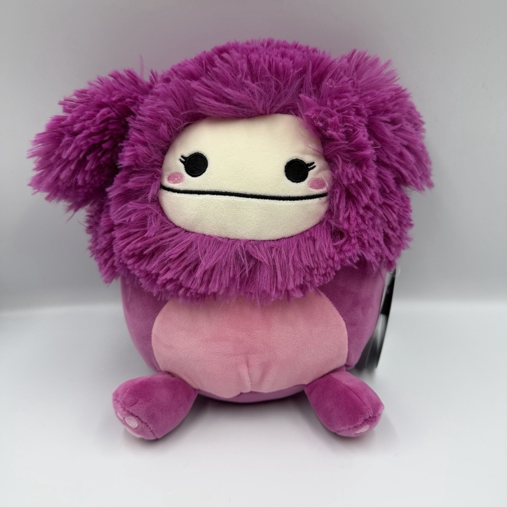 NEW Squishmallows Nanette the‎ raspberry pink Bigfoot 8" Inch
